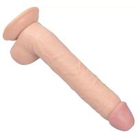 26 Cm Vantuzlu Realistik Penis Anal Vajinal Dildo