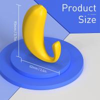 Banana App Telefon Kontrollü Şarjlı G Nokta ve Klitoris Uyarıcı Giyilebilir Mini Vibratör