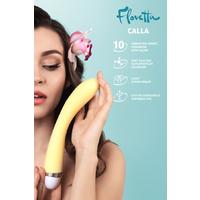 Flovetta by Aşk Şarjlı Kıvrımlı G spot Uyarıcı Vibratör Sarı 