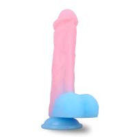 Karanlıkta Parlayan Dildo Ultra Yumuşak Realistik Yapay Penis Dildo 