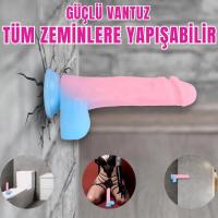 Karanlıkta Parlayan Dildo Ultra Yumuşak Realistik Yapay Penis Dildo 