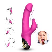 Manyetik Şarjlı Klitoris ve G Spot Uyarıcı 360° Rotasyonlu Rabbit Vibratör