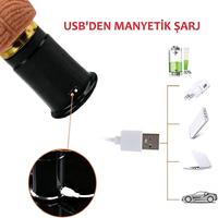 Manyetik Şarjlı Uzaktan Kumandalı 6 İleri Geri & 8 Titreşim & Isıtma Fonksiyonlu Teknolojik Vibratör