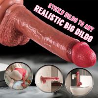 New Master Perfection Dildo Ultra Yumuşak Çift Katmanlı Mavi Damarlı Realistik Yapay Penis