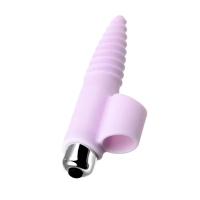 Nova Spiral Parmak Ucu Takılabilir Şekilli Anal Plug Vibratör