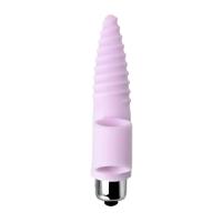 Nova Spiral Parmak Ucu Takılabilir Şekilli Anal Plug Vibratör