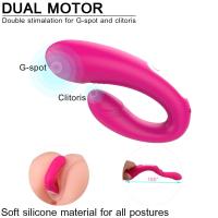 Şarjlı Kumandalı Çift Motorlu Giyilebilir G Nokta ve Klitoris Uyarıcı Vibratör