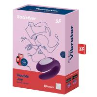 Satisfyer Double Joy Connect App Telefon Uyumlu Klitoris ve G-Spot Uyarıcı Çiftlere Özel Vibratör