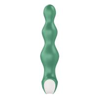 Satisfyer Lolli plug 2 Green Pürüzsüz ve İpeksi Boğumlu Anal Vibratör Plug