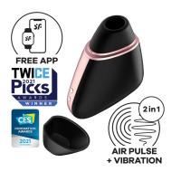 Satisfyer Love Triangle Connect App Titreşimli Klitoris Emiş Güçlü 2 in 1 Vibratör