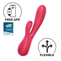 Satisfyer Mono Flex Connect App Telefon Uyumlu Güçlü Titreşimli G-Spot ve Klitoris Uyarıcı Vibratör