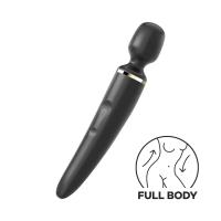 Satisfyer Wand-er Woman Siyah 34 CM Büyük Boy Ultra Güçlü Klitoris Masaj Vibratör