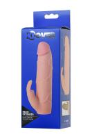 XL LOVER Rabbit Klitoris Uyarıcı Realistik Penis Kılıfı 16,8 Cm