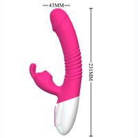  Şarjlı Akıllı Isıtmalı Güçlü Titreşimli G-Spot ve Klitoris Emiş Uyarıcı Yapay Penis Rabbit Vibratör